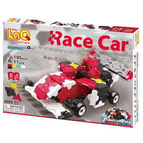 LaQ hamacron race car red hayashiworld ลาคิว อายาชิเวิลด์ รถแข่ง สีแดง