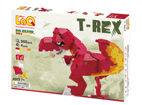 LaQ dinosaur T-rex hayashiworld ลาคิว อายาชิเวิลด์ ไดโนเสาร์ ทีเร็กซ์ สีแดง