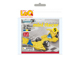 LaQ hamacron mini racer yellow 5 hayashiworld ลาคิว อายาชิเวิลด์ รถแข่ง เล็ก สีเหลือง